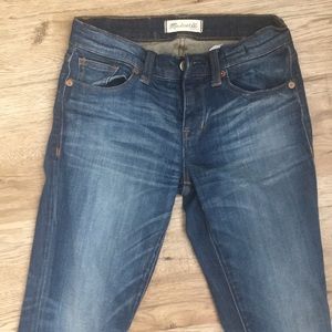 Madewell skinny skinny jeans like new!
